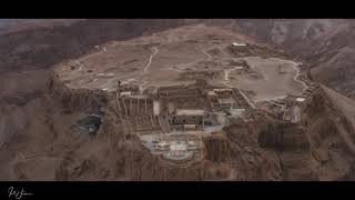 Amazing Aerial View of Masada in 4k  Drone Cinematography by Tal Hanoci [upl. by Anecusa960]