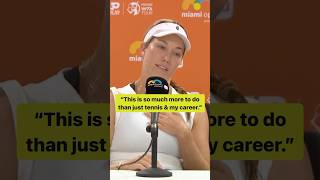 Danielle Collins on her retirement decision 🎥 DAZN WTA sports tennisplayer [upl. by Laura204]