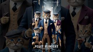 Peaky Blinders Cat Version  cat peakyblinders trending [upl. by Nosmoht903]