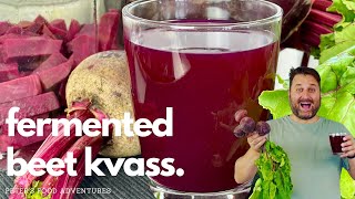 Beet Kvass that Actually Tastes Good [upl. by Garbers]