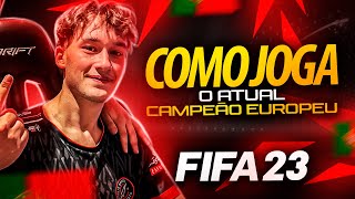 FIFA 23 ANALISANDO COMO JOGA O ATUAL CAMPEÃƒO EUROPEU DE FIFA  ANÃLISE DE JOGO DARKLEY 11 [upl. by Shields]