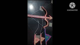 arrow trisulamkireetamhand bands making at home pleasesubscribe longvideo viralvideo youtube [upl. by Lyrahs8]