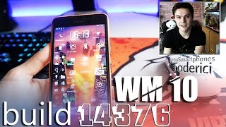 Windows 10 Mobile  Redstone build 14376 Lumia 640 XL [upl. by Enilrac]