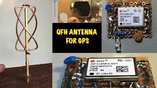 Build a QFH Antenna for GPS [upl. by Asreht656]