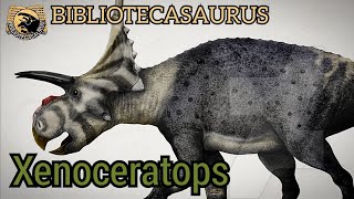 Xenoceratops Qué fue Qué era BIBLIOTECASAURUS📜 [upl. by Nosyaj]