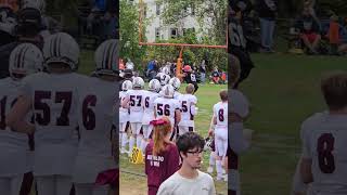 Aiden Harvey fakes the handoff and takes it himself 24 yards for a Foxcroft touchdown [upl. by Adekram]