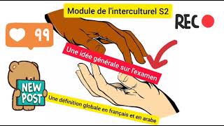 Explication de linterculturel S2 en arabe et en français [upl. by Lehplar]