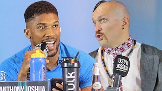 HIGHLIGHTS  OLEKSANDR USYK VS ANTHONY JOSHUA 2  FINAL PRESS CONFERENCE VIDEO [upl. by Schuyler391]