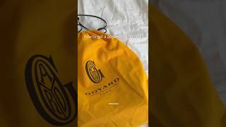 goyard mini anjou unboxing  girl math said I made money😗 [upl. by Seel84]