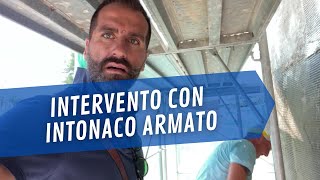 🥅 Miglioramento sismico con intonaco armato 🥅 [upl. by Reuven]