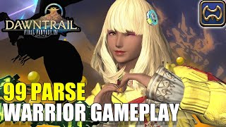 Arcadion M2 Normal  Honey B Lovely  99 Parse  War PoV  153320 DPS  FFXIV Dawntrail [upl. by Trent]