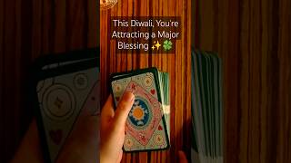 This Diwali You are attracting a Major Blessing This Tarot is a Confirmation Diwali shorts tarot [upl. by Anerev]