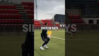 How NOT To Throw the Ball 🧤🏈 Goalkeeping GoalkeeperTips Shorts [upl. by Nnagem277]