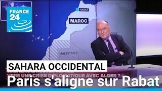 Délicate question du Sahara occidental  Paris saligne sur Rabat • FRANCE 24 [upl. by Deny]