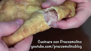 Ricetta Panzerotti Fritti Pugliesi Calzoni fritti bimby TM5 [upl. by Ian]