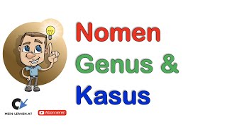 Nomen Genus Numerus und Kasus [upl. by Doane480]