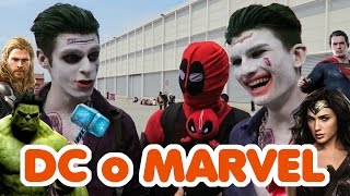 Romics 2016  DC o MARVEL   INTERVISTE [upl. by Ylrebmi856]