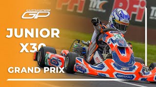 Junior X30 Kartmasters 2024 Grand Prix [upl. by Leerzej]