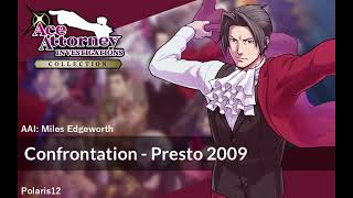 Confrontation  Presto 2009  Ace Attorney Investigations Collection  Arranged Soundtrack [upl. by Llerrot]