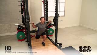 BB Bulgarian Squat from Single Leg Squat Bar [upl. by Karlie]