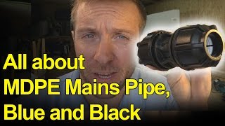 MDPE MAINS WATER PIPE  ATPLAS CHAMBER  Plumbing Tips [upl. by Donna]