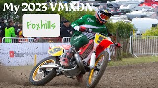 My 2023 Foxhills VMXDN  125 EVO  TEAM RACE [upl. by Eilyac]