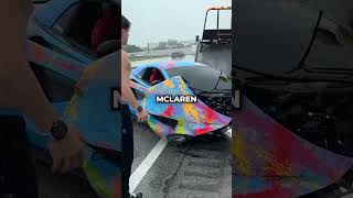 Streamer CRASHES McLaren [upl. by Niwroc]