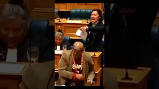 New Zealand Parliament Maori newzealand news shorts [upl. by Hegyera]