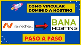 como APUNTAR DOMINIO namecheap a hosting  banahosting [upl. by Aenea]