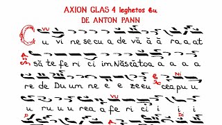 Axion  Cuvinese cu adevarat glas 4 leghetos de Anton Pann [upl. by Singh922]