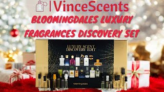 Bloomingdales Luxury Fragrances Discovery Set [upl. by Kalin785]