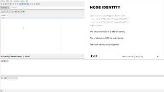 XQuery  02  XDM Teil 2  Node Identity [upl. by Towill952]