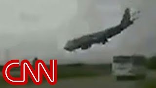 Viral video provides clues to 747 crash [upl. by Bonne]