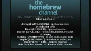 the homebrew channel v108 wwwnintendomaxcom [upl. by Nwahsem538]