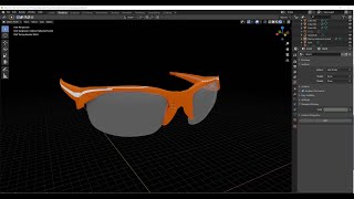 Sunglasses Tutorial Blender 28  Part 2  Mirror Modifier and Subdivision Modifier [upl. by Acirrehs]