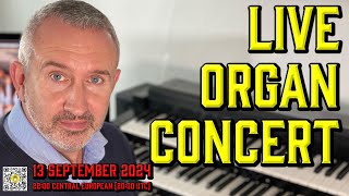 🔴 Friday Night Is Organ Music Night LIVE  13 September 2024 [upl. by Adnarahs]