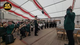 Preussischer Präsentiermarsch  Jägerkapelle Hochneukirch amp Tambourkorps „Heimattreuequot Elfgen 4K [upl. by Sigsmond]