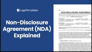 How to fill out a NonDisclosure Agreement NDA in 2023 [upl. by Ahsitam]