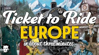 Ticket To Ride Europe in about 3 minutes [upl. by Terryn]