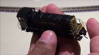 Review Atlas N Scale S2 Switcher w ESU LOKSound [upl. by Seigel744]