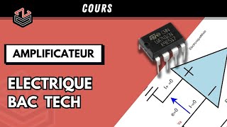 ÉLECTRIQUE ⚡Part 1 Cours Amplificateur Régime saturé Comparateur à simple seuil [upl. by Tiffanie674]