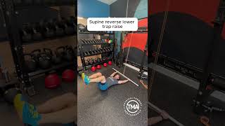 Supine Reverse Lower Trap Raise [upl. by Kudva]