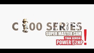 SUPER MASTER CAM C100 SERIES POWER NAIK 2HP [upl. by Notgnimer]