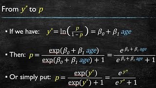 Video 8 Logistic Regression  Interpretation of Coefficients and Forecasting [upl. by Mauceri]