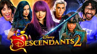 DESCENDANTS 2 2017 MOVIE REACTION FIRST TIME WATCHING Its Goin Down  Ways To Be Wicked [upl. by Truk]