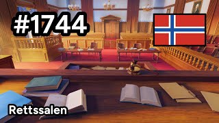 1744 🇳🇴 📕8📄44  Rettssalen  Junes Journey [upl. by Mayram75]