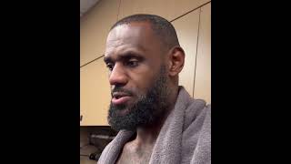 11624 Lebron Comments On Playing Against Ja Morant Postgame Loss nba nbahighlights nbavideos [upl. by Wolf]