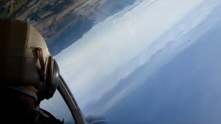 P51 Mustang flyby over Taieri Aerodrome now with with onboard footage [upl. by Mann]