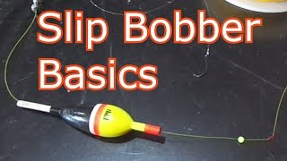 How To Rig FOUR Different Types Of Slip Bobber Stops [upl. by Norward]