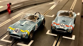 Scalextric  Cobra Duel  Slot Cars [upl. by Ellehcam414]